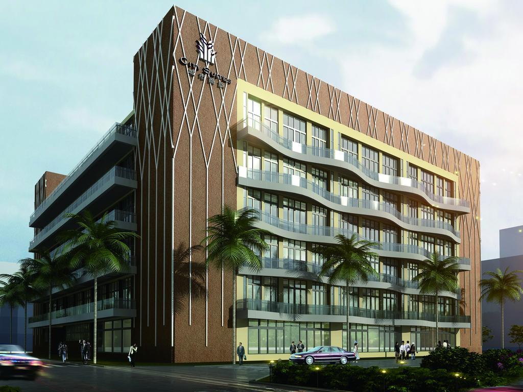 City Suites - Kaohsiung Chenai Exteriör bild